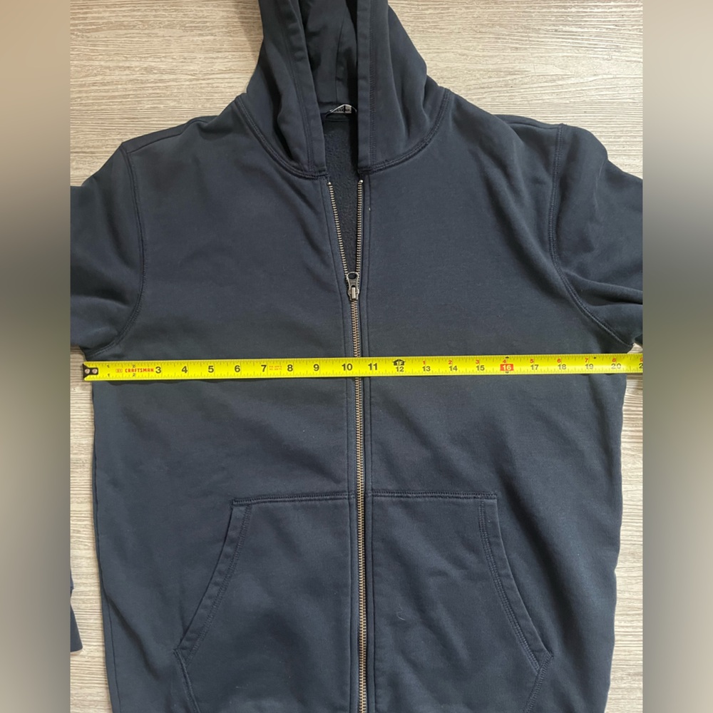 Blue lands end hooded zip up size small - Picture 5 of 7